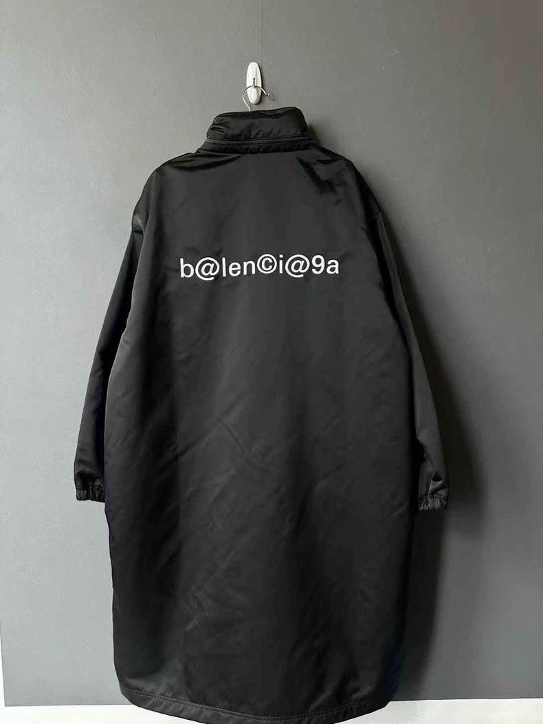 Balenciaga balenciaga embroidered letter coat Size US M / EU 48-50 / 2 - 2 Thumbnail