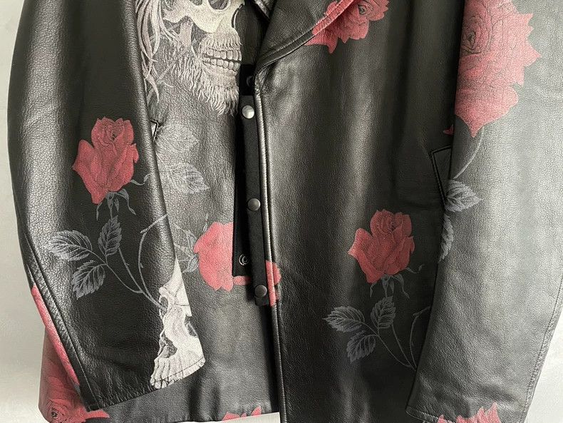 Yohji Yamamoto yohji yamamoto skull rose leather jacket Size US M / EU 48-50 / 2 - 4 Thumbnail