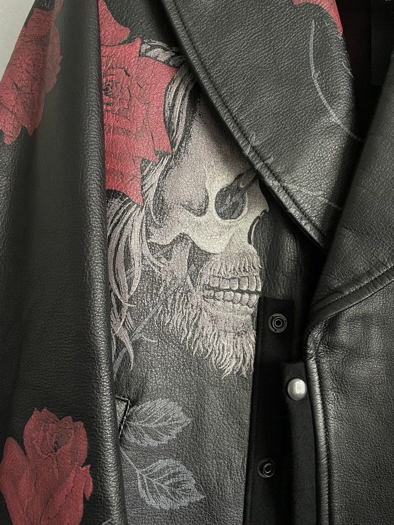 Yohji Yamamoto yohji yamamoto skull rose leather jacket Size US M / EU 48-50 / 2 - 3 Thumbnail