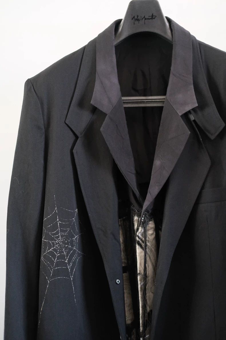 Yohji Yamamoto yohji yamamoto spider web face jacket Size US M / EU 48-50 / 2 - 3 Thumbnail