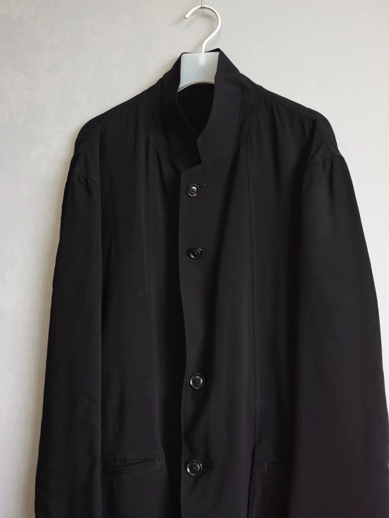 Yohji Yamamoto yohji yamamoto black double-layered jacket Size US L / EU 52-54 / 3 - 4 Thumbnail