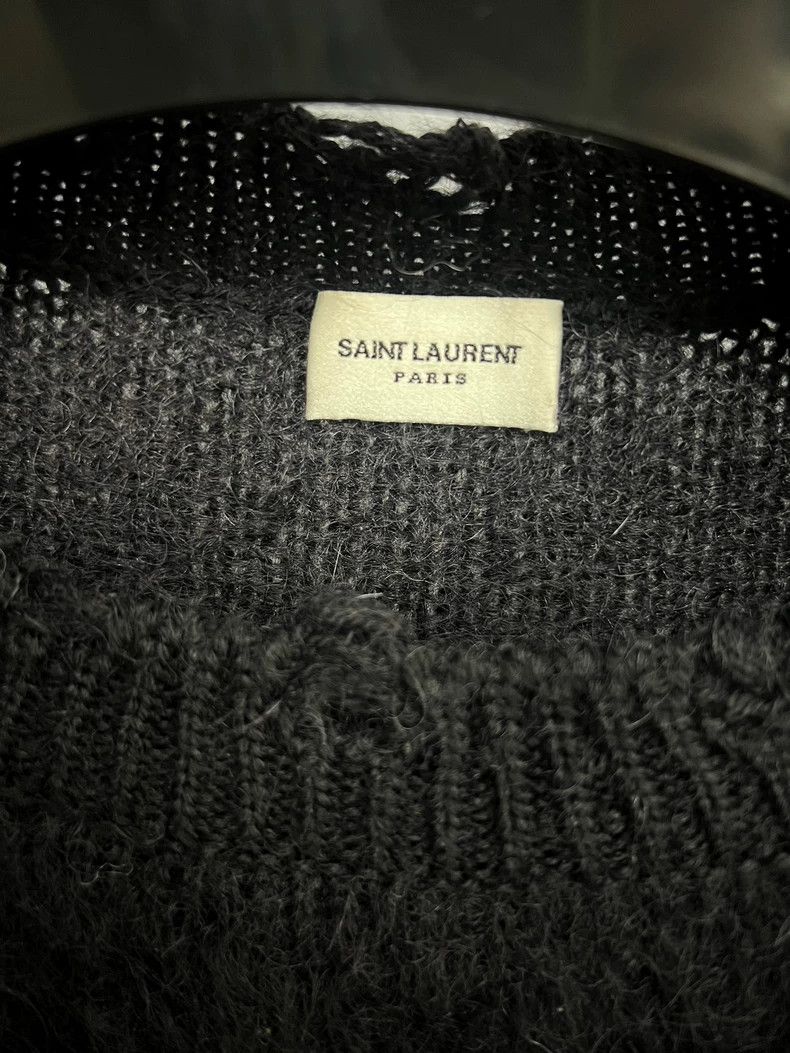 Saint Laurent Paris saint laurent playboy graphic black sweater Size US S / EU 44-46 / 1 - 3 Thumbnail