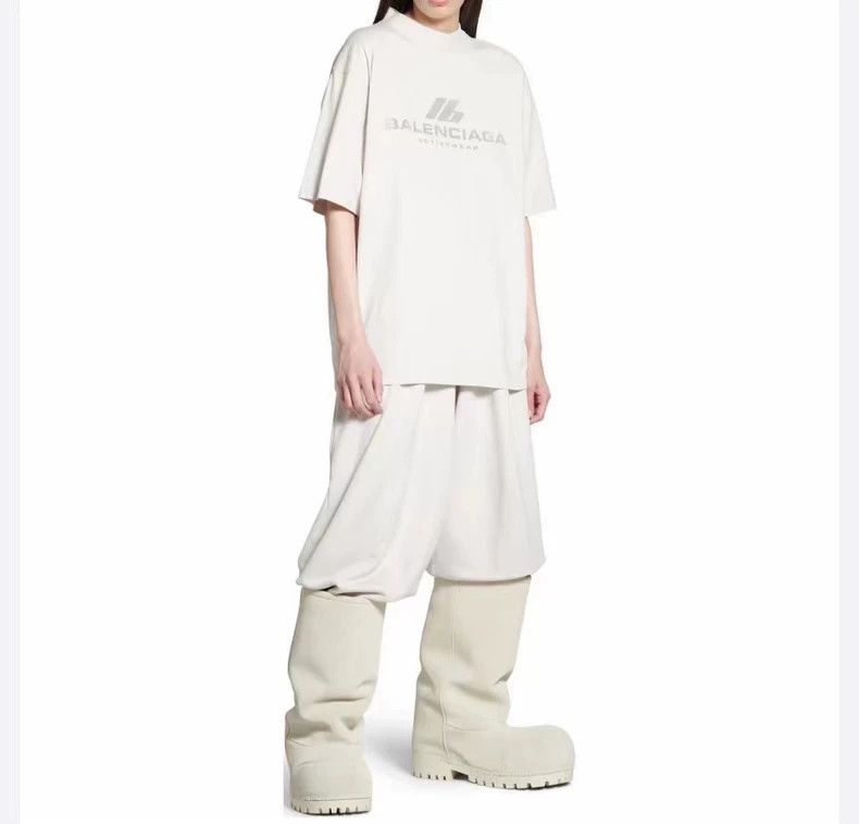 Balenciaga balenciaga activewear reflective logo short sleeve tee Size US XS / EU 42 / 0 - 5 Thumbnail