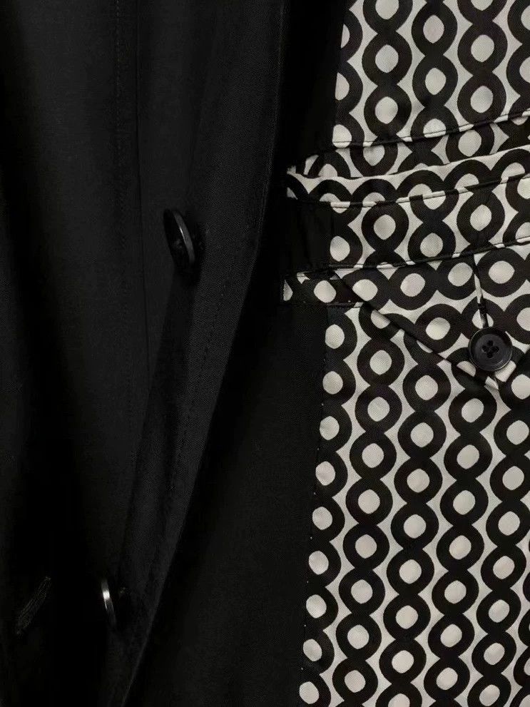 Yohji Yamamoto yohji yamamoto silk patterned black jacket Size US M / EU 48-50 / 2 - 7 Thumbnail