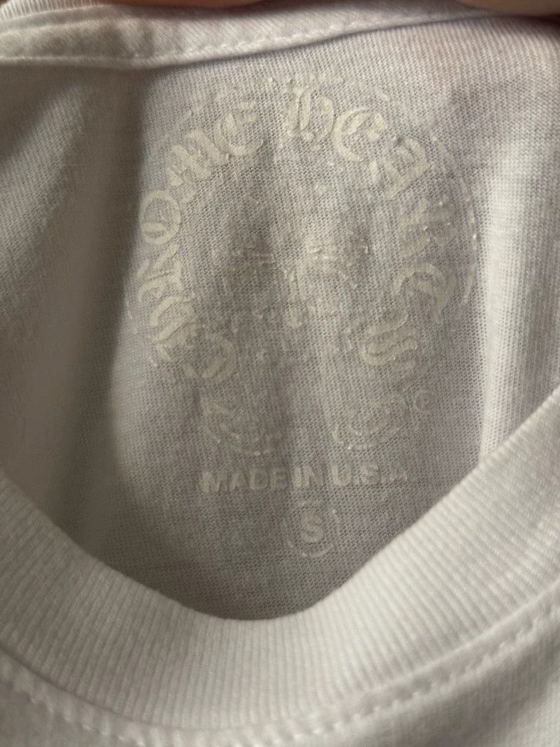 Chrome Hearts chrome hearts white short sleeve pocket t-shirt 0079 yq Size US S / EU 44-46 / 1 - 3 Thumbnail