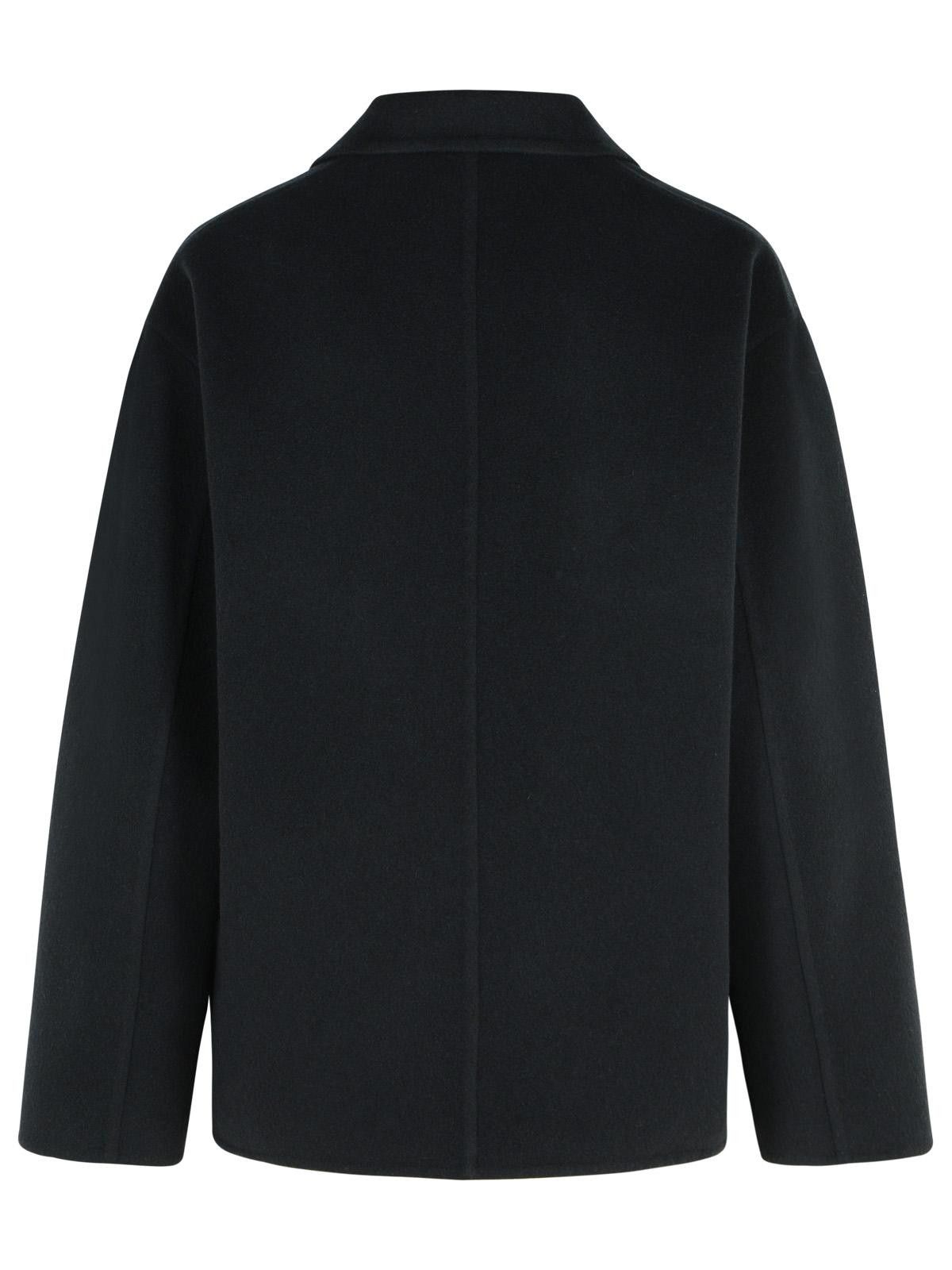 Jil Sander JIL SANDER Black Cashmere Jacket Size US L / EU 52-54 / 3 - 3 Thumbnail