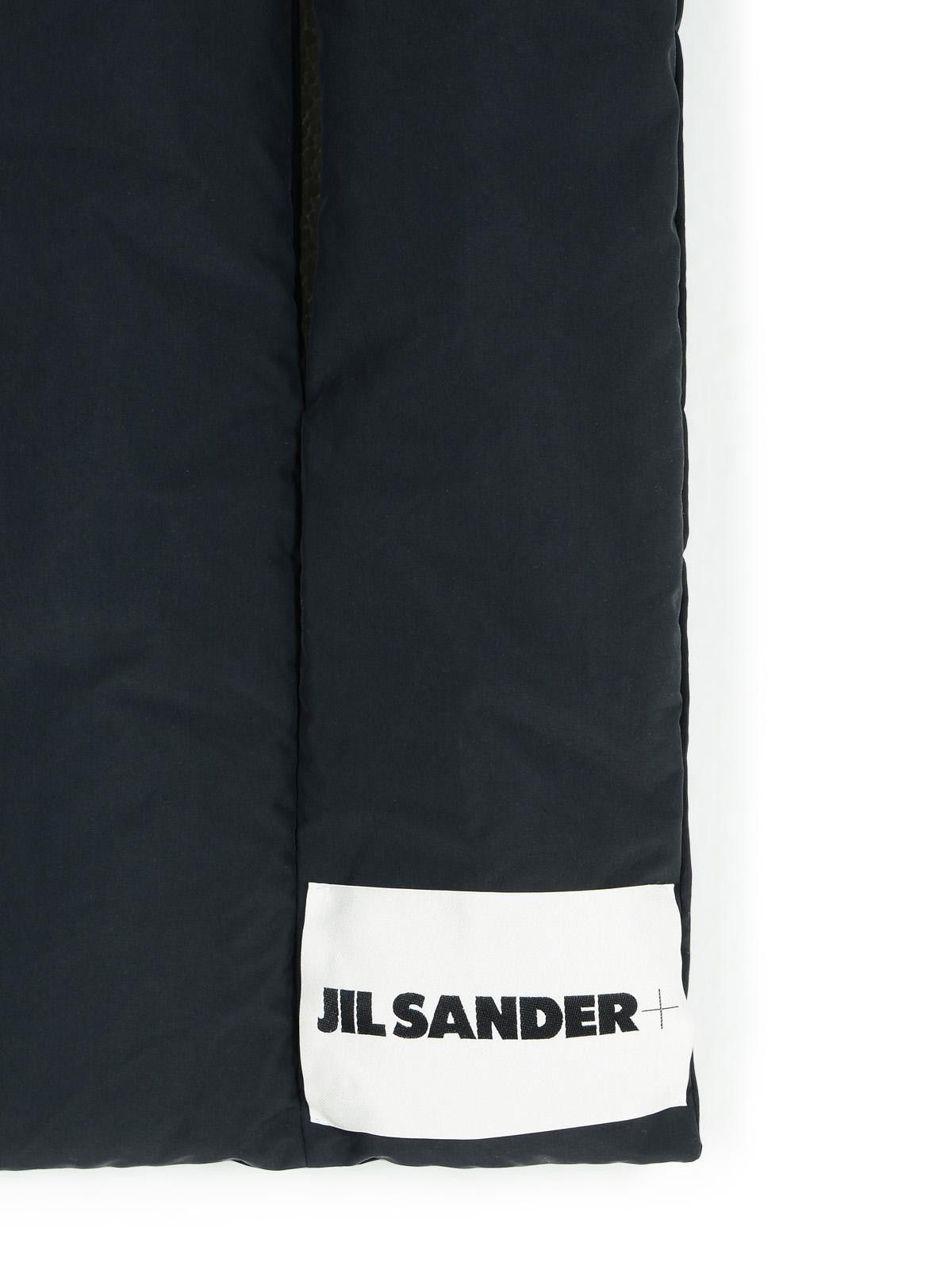 Jil Sander JIL SANDER Black Polyester Scarf Size ONE SIZE - 3 Thumbnail