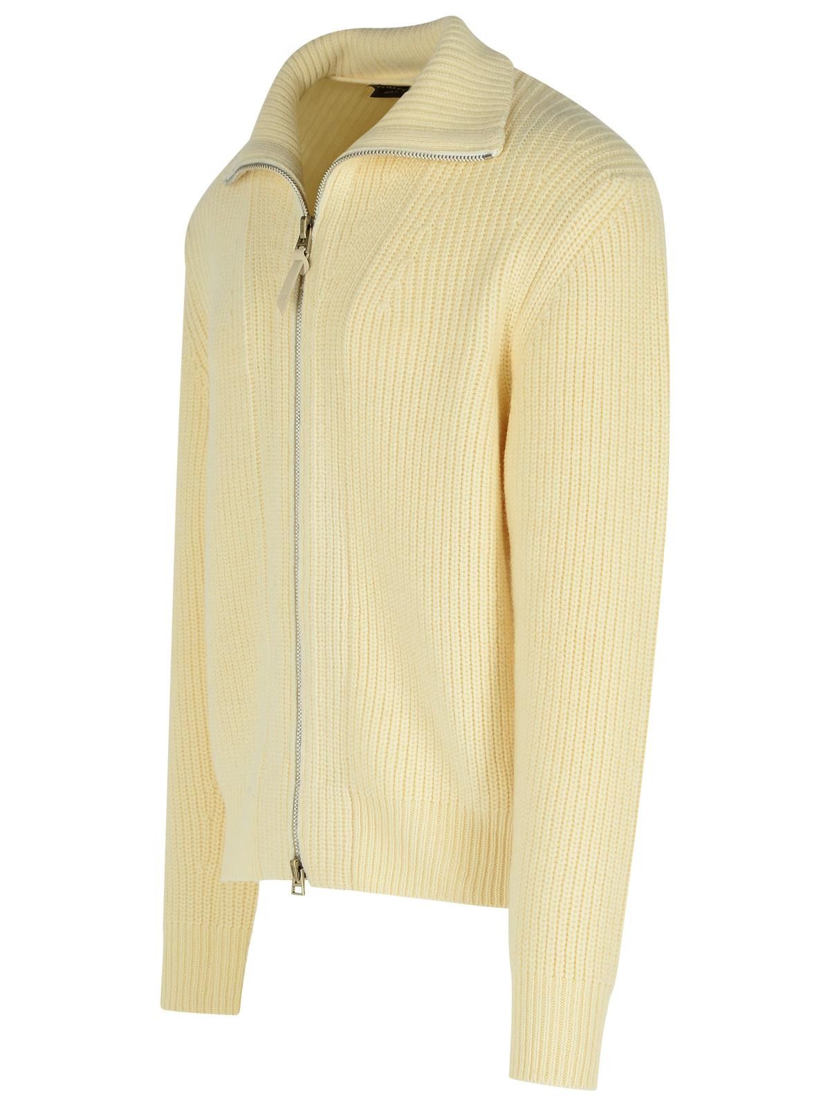 Tom Ford TOM FORD Ivory Wool Blend Sweater Size US M / EU 48-50 / 2 - 2 Thumbnail