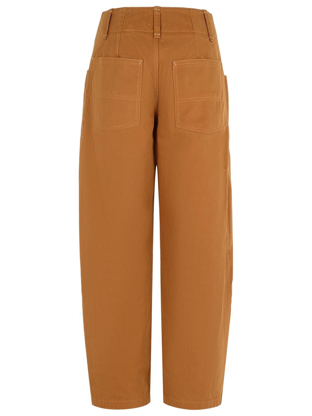 Isabel Marant ISABEL MARANT 'Oumaya' Cotton Cognac Pants Size 28" / US 6 / IT 42 - 3 Thumbnail