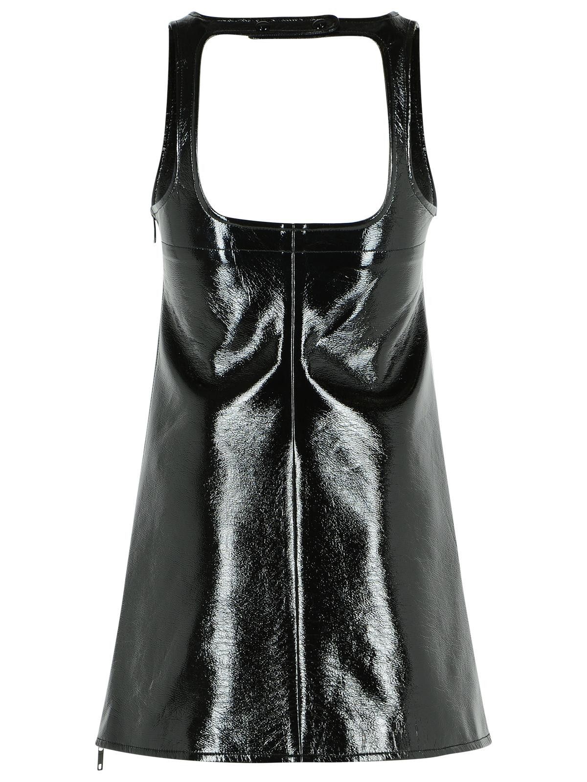 Courreges COURREGES 'Reedition' Dress In Black Cotton Blend Size M / US 6-8 / IT 42-44 - 3 Thumbnail