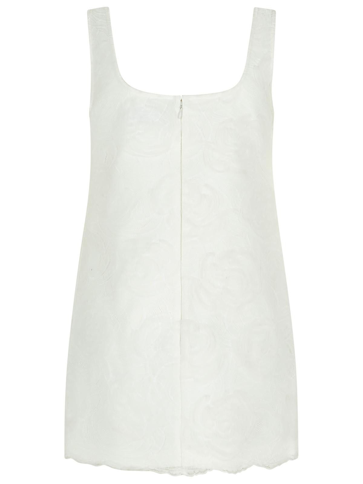 Self-Portrait SELF PORTRAIT 'Tulle' White Polyamide Dress Size S / US 4 / IT 40 - 3 Thumbnail