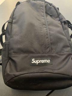 Supreme backpack clearance black ss18