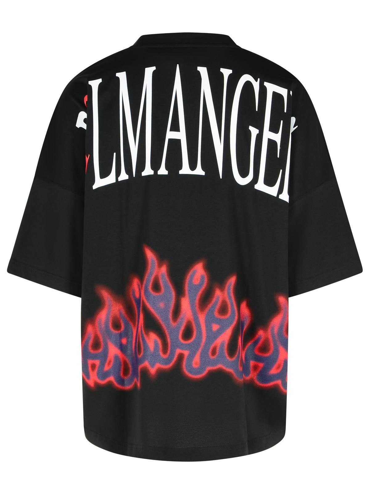 Palm Angels PALM ANGELS 'Flames' Black Cotton T-Shirt Size US S / EU 44-46 / 1 - 3 Thumbnail
