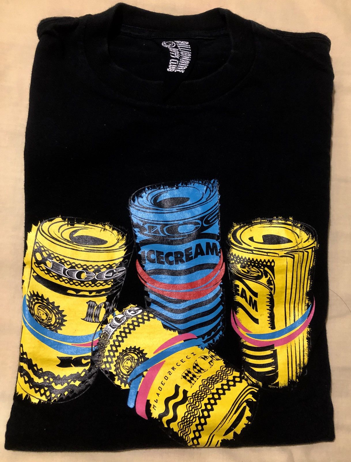 BBC ICE CREAM Money Roll T-shirt Rare Vintage Collection