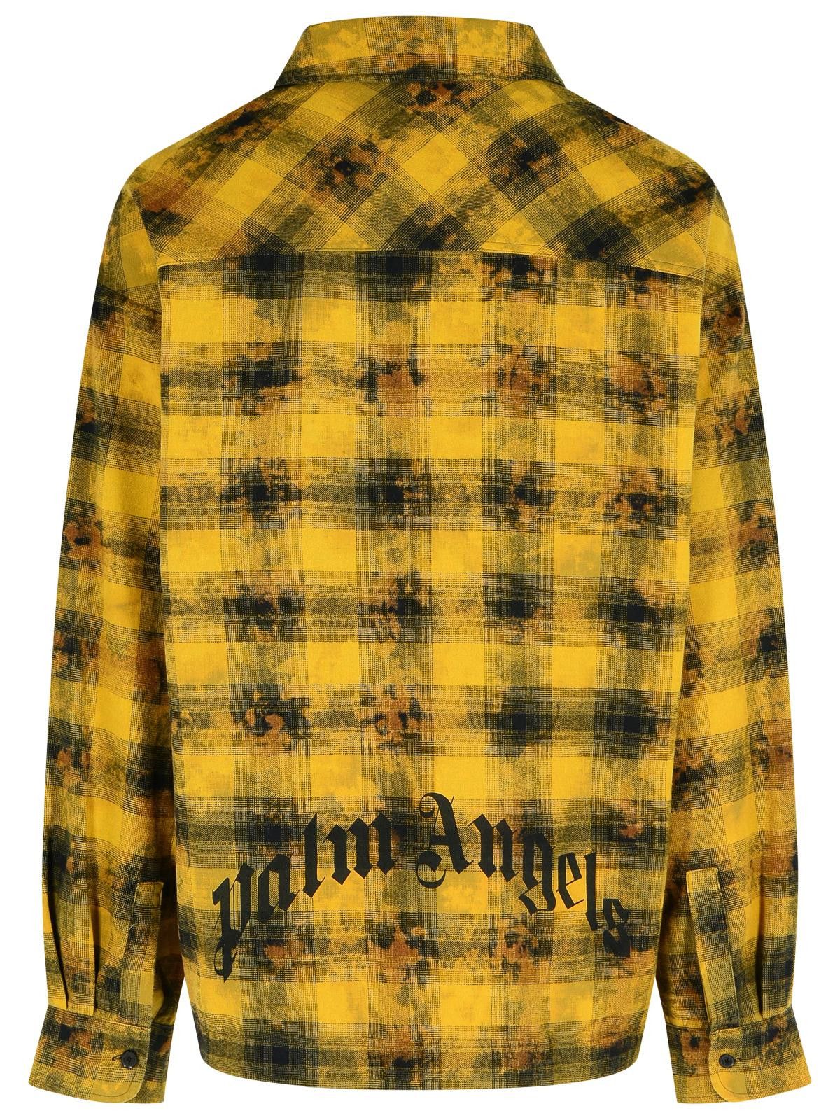 Palm Angels PALM ANGELS 'Army Green' Cotton Blend Shirt Size US L / EU 52-54 / 3 - 3 Thumbnail