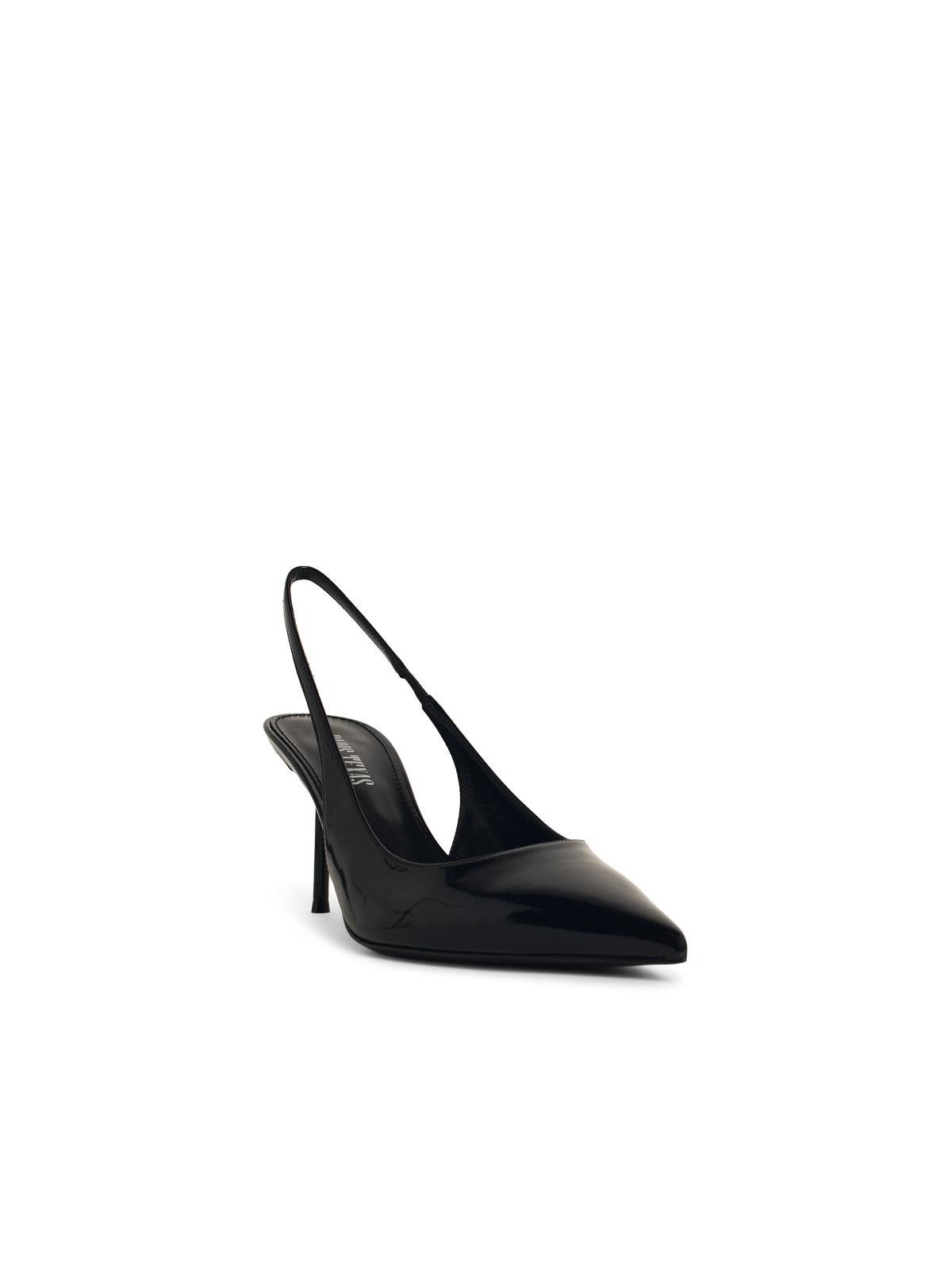 Paris Texas PARIS TEXAS 'Lisia' Black Leather Slingbacks Size US 10 / IT 40 - 2 Thumbnail