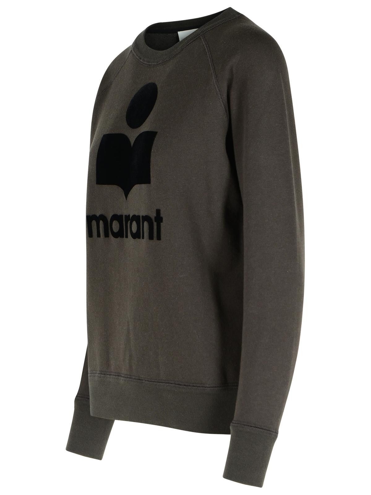 Isabel Marant Etoile ISABEL MARANT ETOILE 'Millyny' Black Cotton Blend Sweatshirt Size M / US 6-8 / IT 42-44 - 2 Thumbnail