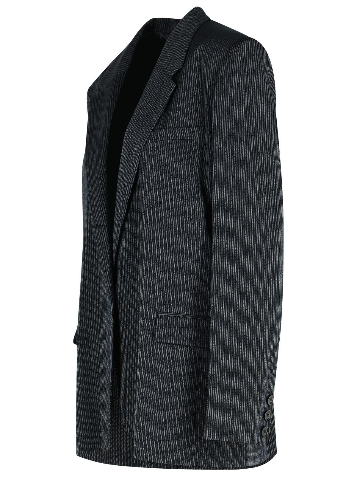 Isabel Marant ISABEL MARANT 'Omelia' Black Virgin Wool Blend Blazer Size S / US 4 / IT 40 - 2 Thumbnail