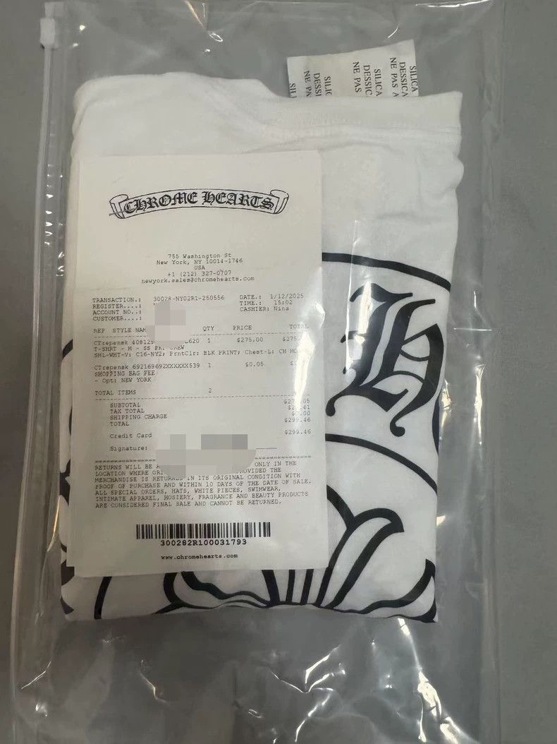 Chrome Hearts chrome hearts new york limited edition t-shirt 0079 yq Size US S / EU 44-46 / 1 - 6 Thumbnail
