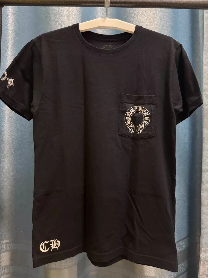 Chrome Hearts classic chrome hearts t-shirt in black 0079 yq Size US M / EU 48-50 / 2 - 2 Thumbnail