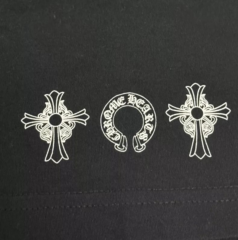 Chrome Hearts classic chrome hearts t-shirt in black 0079 yq Size US M / EU 48-50 / 2 - 6 Thumbnail