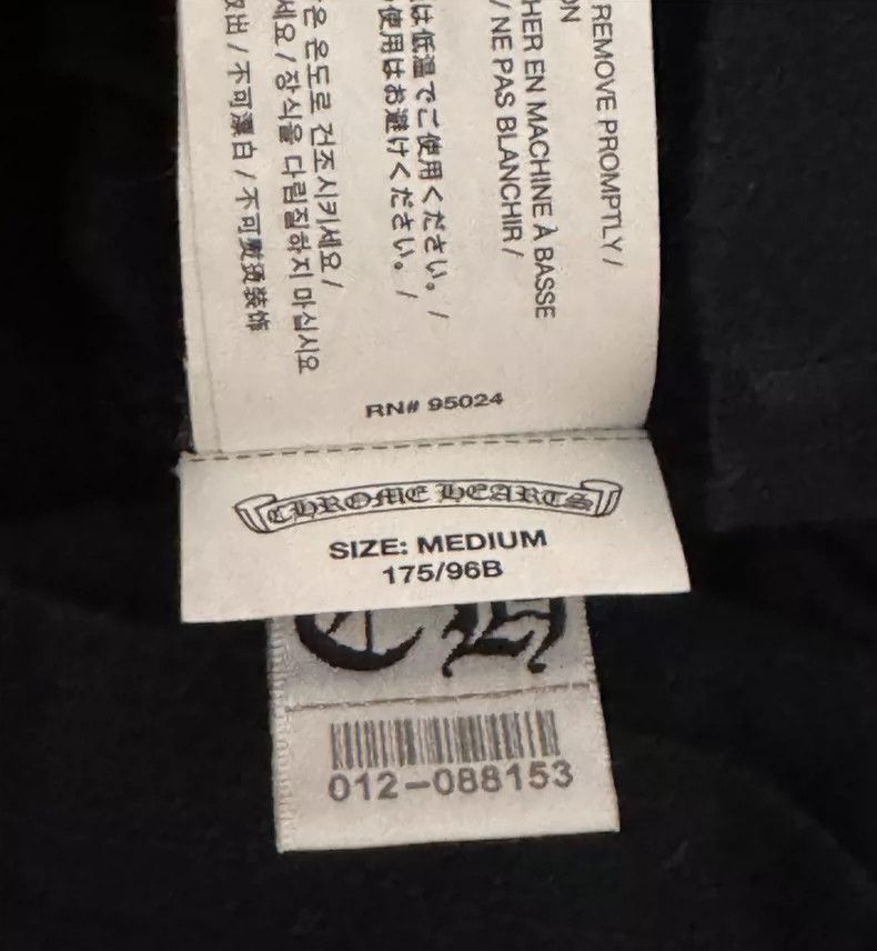 Chrome Hearts classic chrome hearts t-shirt in black 0079 yq Size US M / EU 48-50 / 2 - 4 Thumbnail