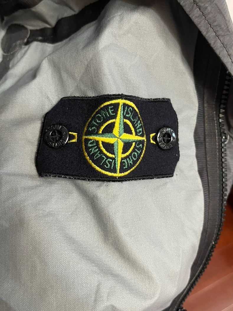 Stone Island stone island grey nylon windbreaker jacket 0079 yq Size US L / EU 52-54 / 3 - 5 Thumbnail