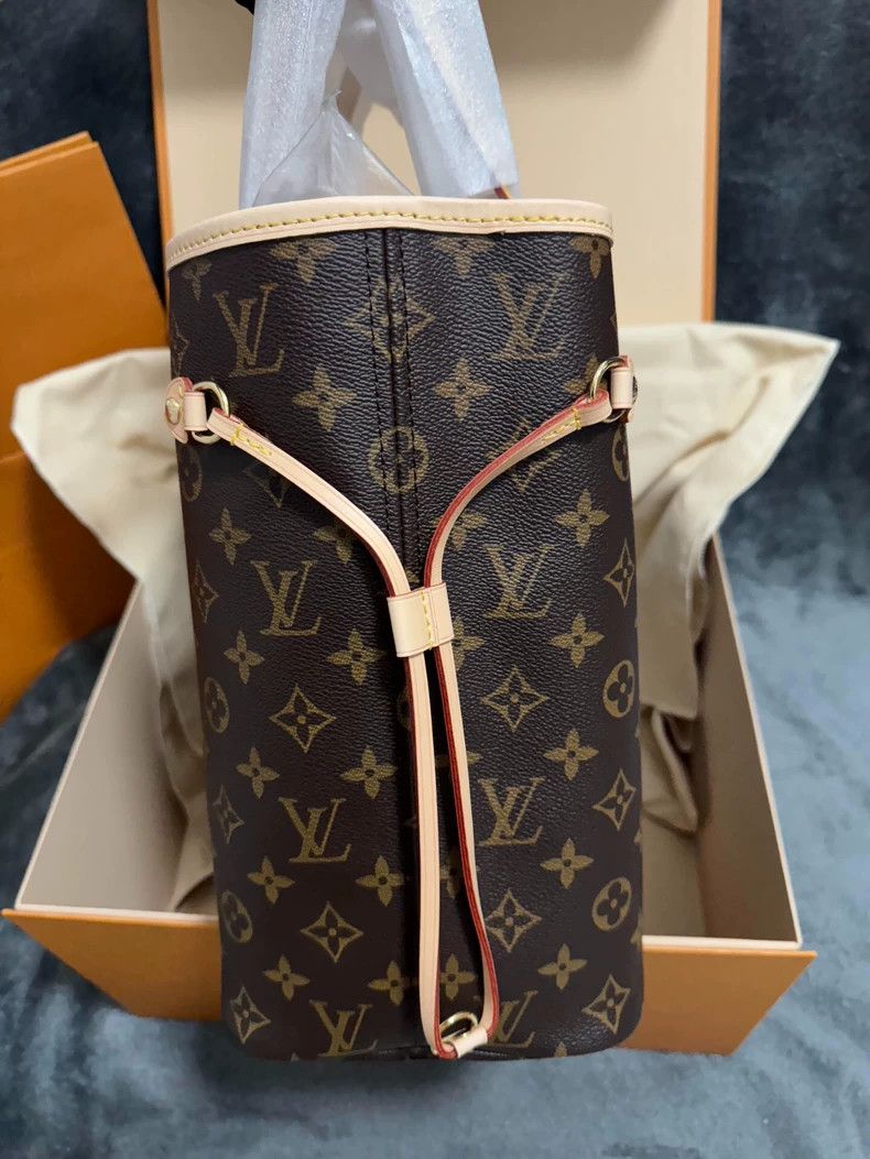 Louis Vuitton louis vuitton neverfull nf bag with red interior 0079 yq Size ONE SIZE - 2 Thumbnail