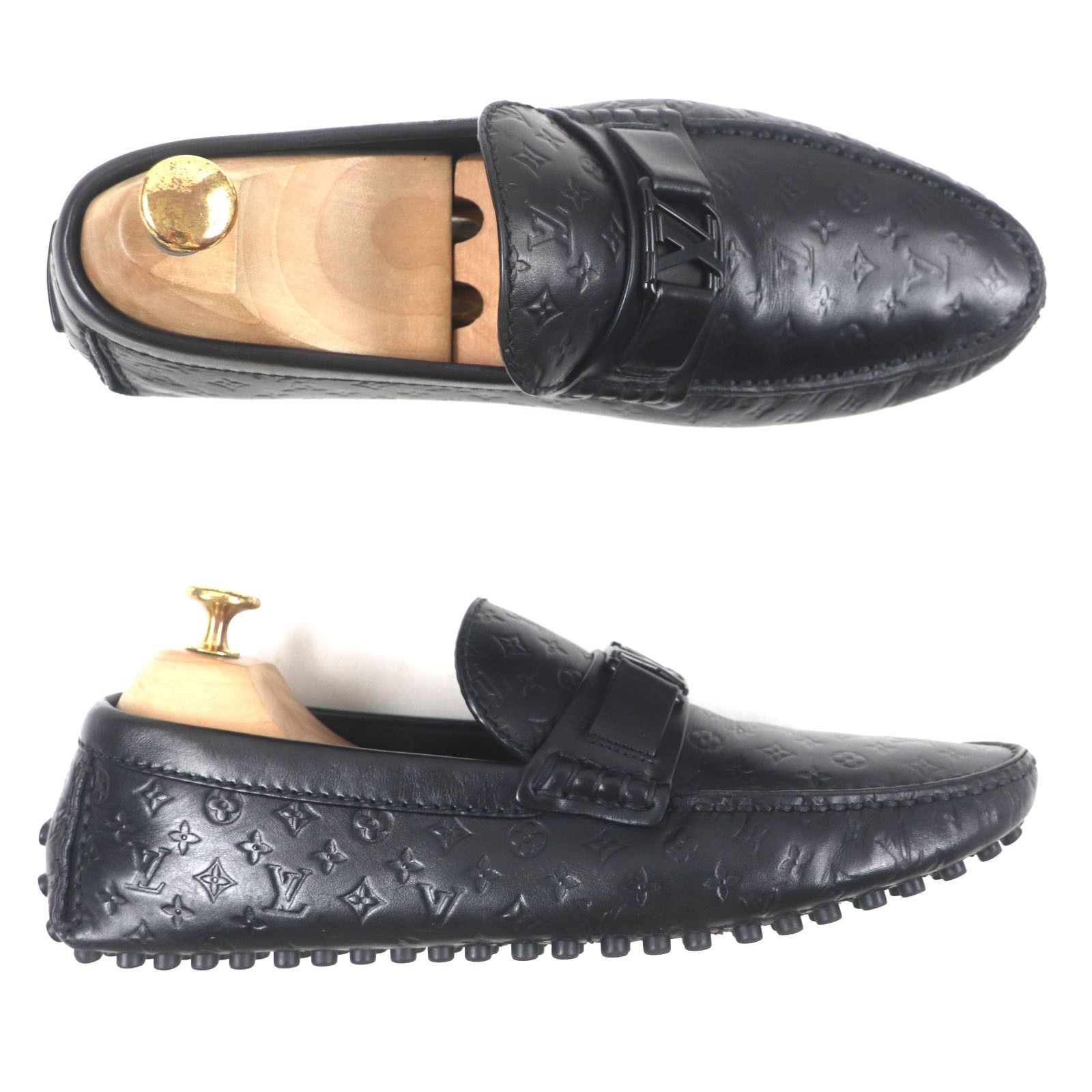 Louis Vuitton Louis Vuitton Louis Vuitton Driving shoes Leather Loafers Leather Shoes Size ONE SIZE - 5 Thumbnail