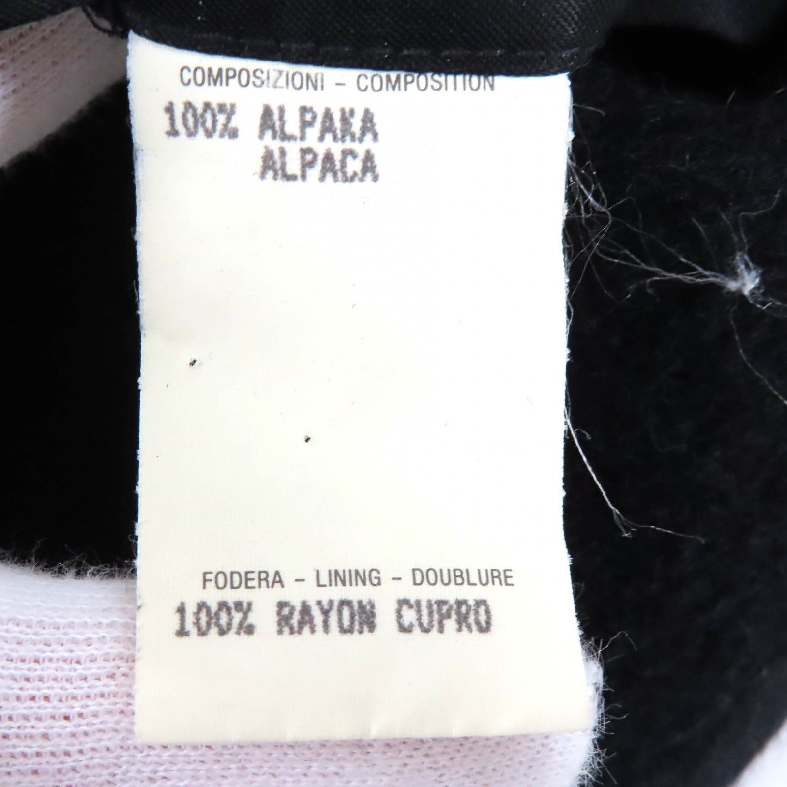 Gucci Gucci Gucci Hooded coat alpaca coat Natural Material Outerwear Size ONE SIZE - 9 Thumbnail