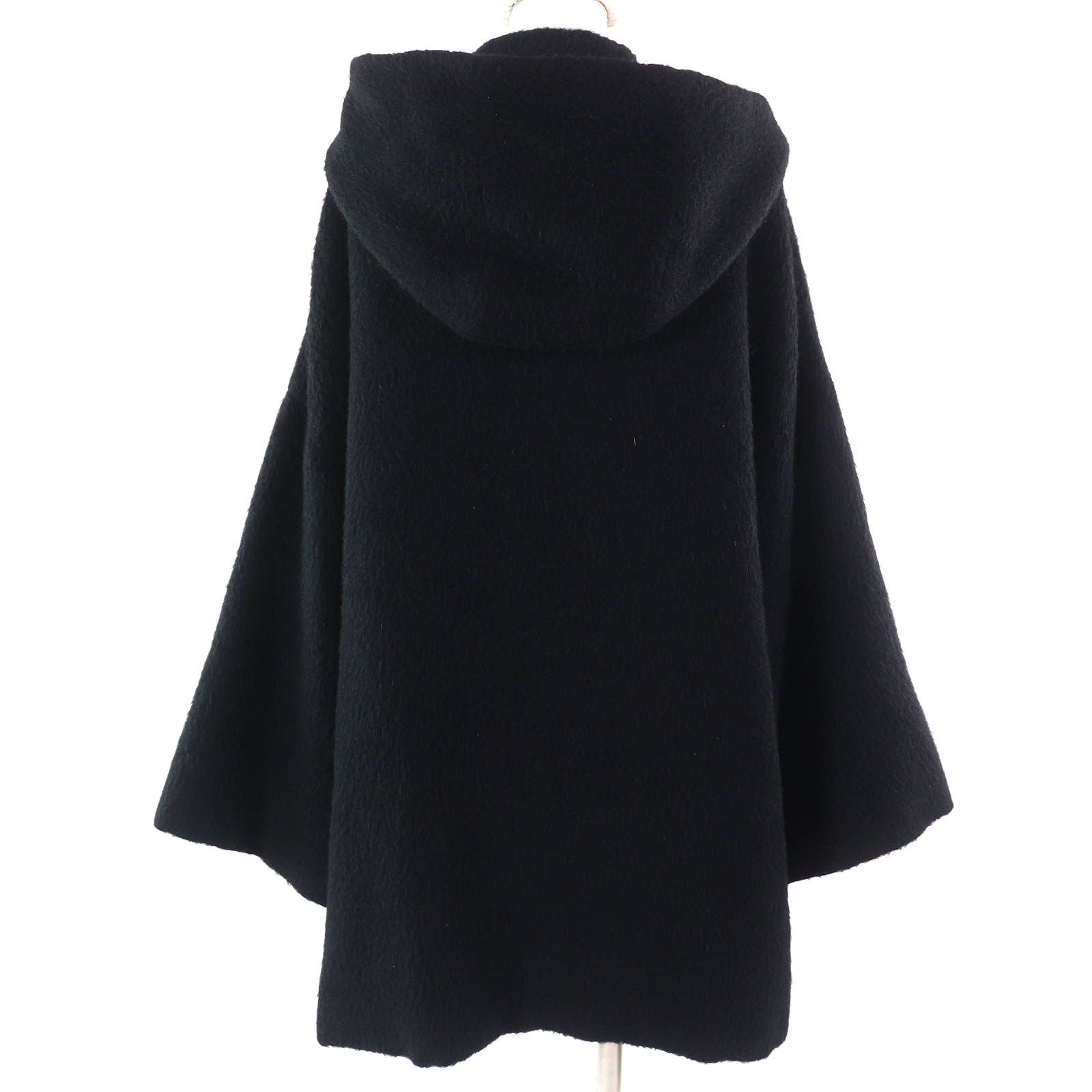Gucci Gucci Gucci Hooded coat alpaca coat Natural Material Outerwear Size ONE SIZE - 3 Thumbnail