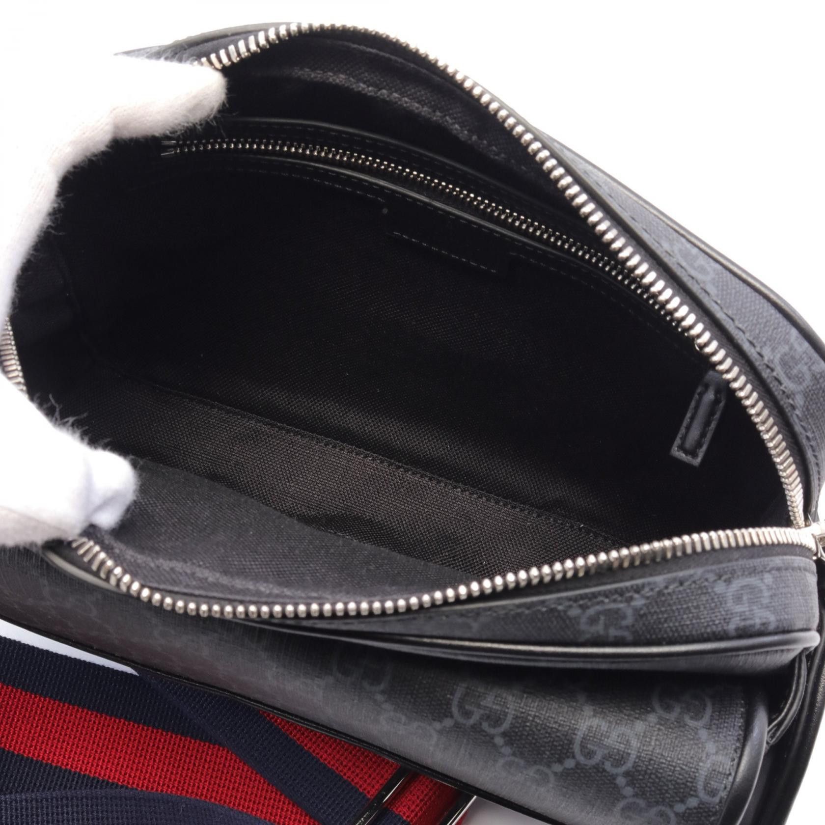 Gucci Gucci Gucci GG Supreme PVC Coated Canvas Shoulder Bag Canvas Crossbody Bag 795479FADJA1042 Size ONE SIZE - 3 Thumbnail