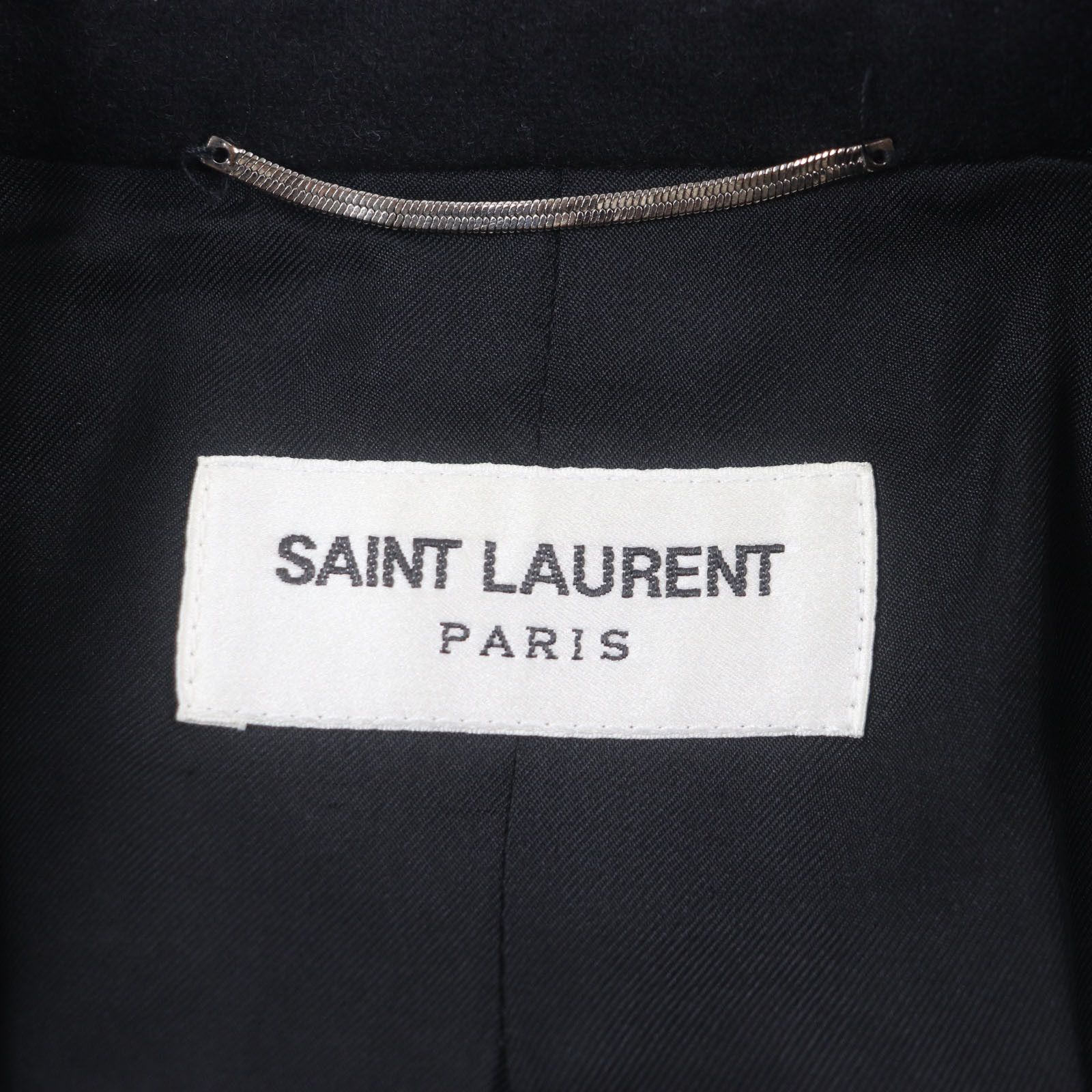 Yves Saint Laurent Yves Saint Laurent Saint Laurent Paris Tailored Jacket Wool Jacket Leather Outerwear 687349 DUTY FREE for USA Size ONE SIZE - 6 Thumbnail
