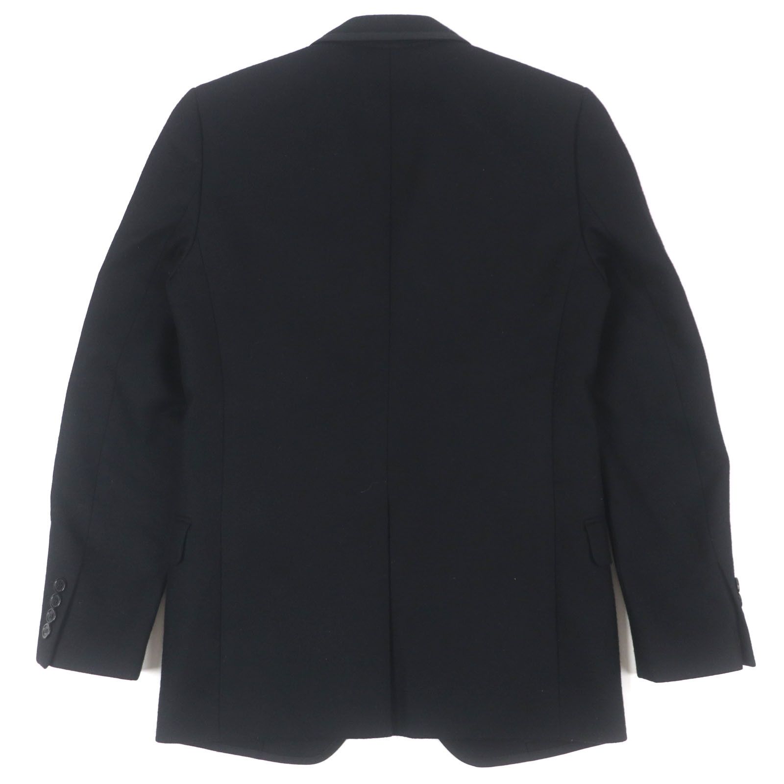 Yves Saint Laurent Yves Saint Laurent Saint Laurent Paris Tailored Jacket Wool Jacket Leather Outerwear 687349 DUTY FREE for USA Size ONE SIZE - 3 Thumbnail