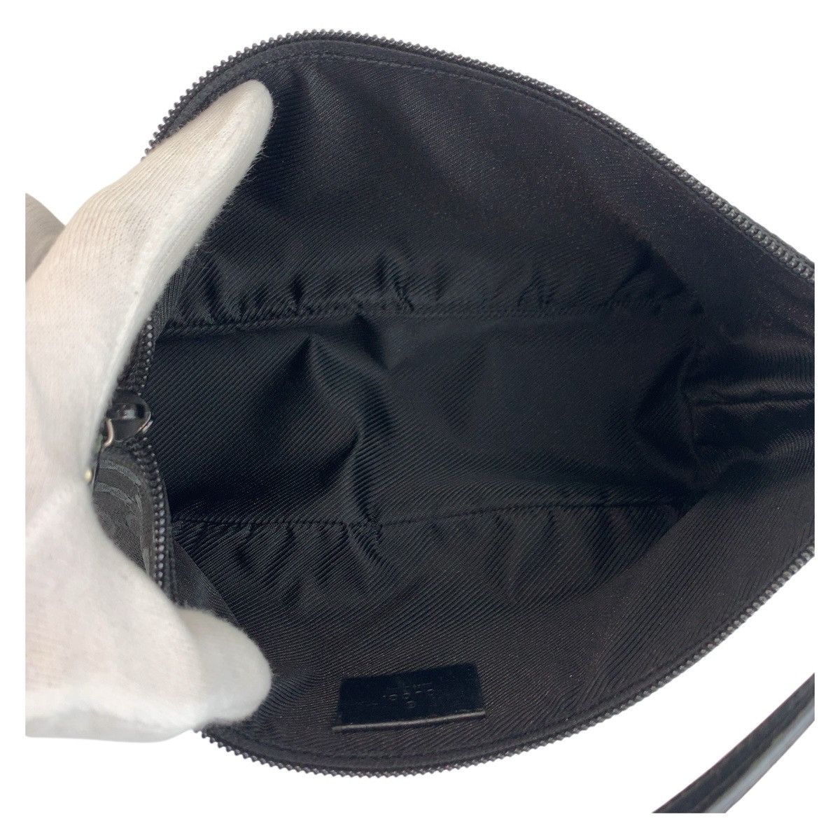 Gucci Gucci Gucci GG Canvas Leather Handbag Canvas Handbag 07198 DUTY FREE for USA Size ONE SIZE - 9 Thumbnail