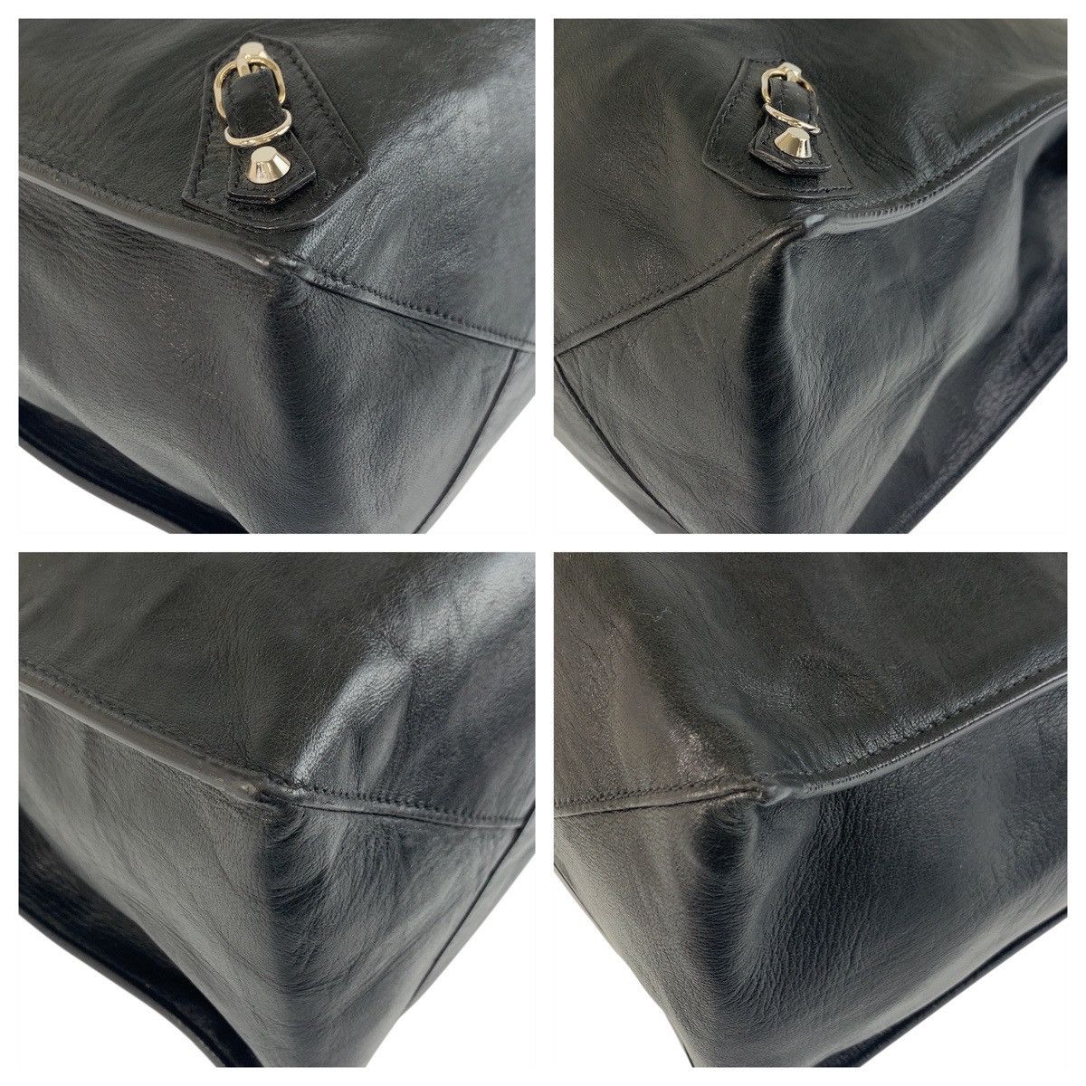 Balenciaga Balenciaga Balenciaga Papier Leather 2way Bag Leather Shoulder Bag 236701 Size ONE SIZE - 3 Thumbnail