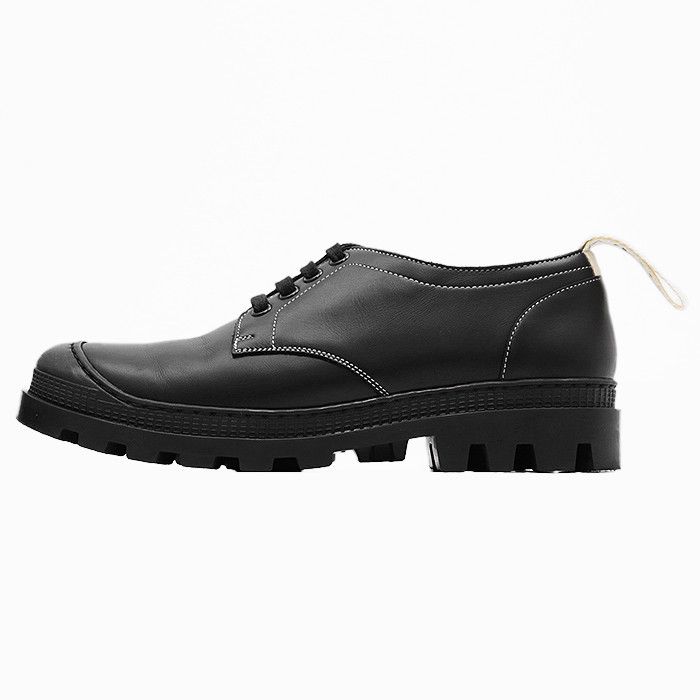 Loewe Loewe Loewe Signature Logo Leather Trekking Boots Leather Shoes 58 21 03 Size ONE SIZE - 2 Thumbnail