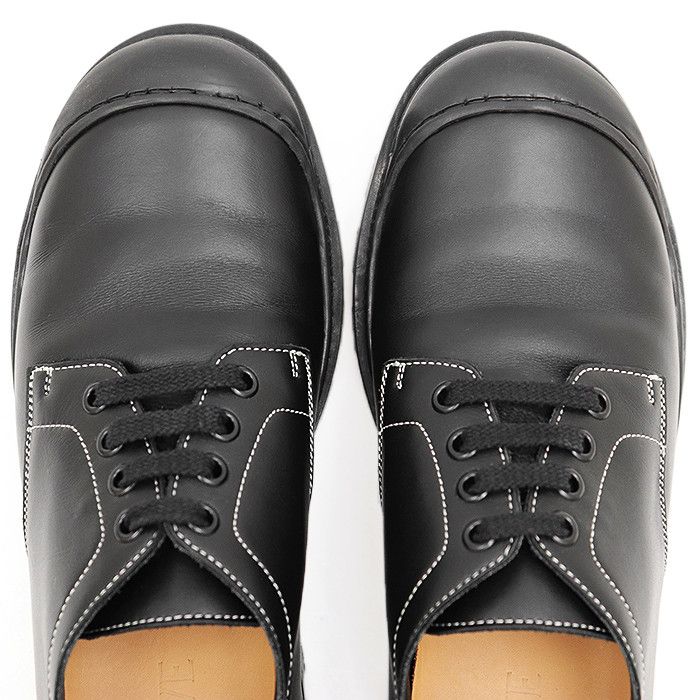Loewe Loewe Loewe Signature Logo Leather Trekking Boots Leather Shoes 58 21 03 Size ONE SIZE - 4 Thumbnail