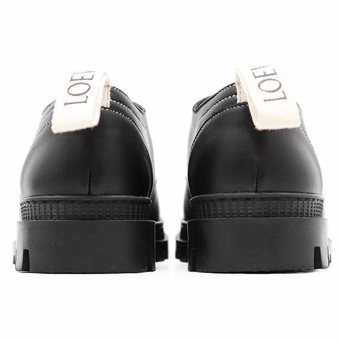 Loewe Loewe Loewe Signature Logo Leather Trekking Boots Leather Shoes 58 21 03 Size ONE SIZE - 8 Thumbnail