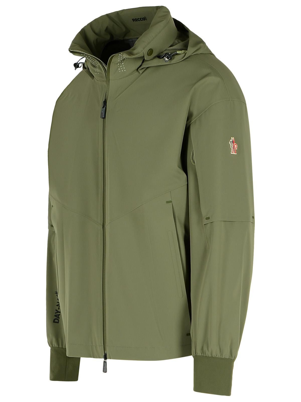 Moncler Grenoble MONCLER GRENOBLE 'Tesso' Green Polyamide Blend Jacket Size US L / EU 52-54 / 3 - 2 Thumbnail