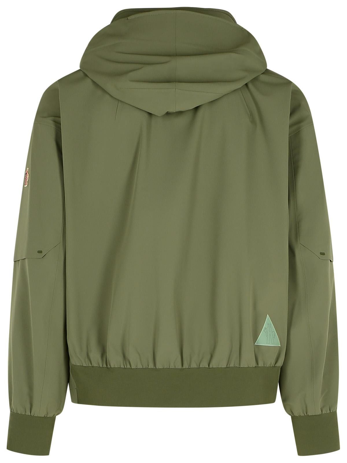 Moncler Grenoble MONCLER GRENOBLE 'Tesso' Green Polyamide Blend Jacket Size US XXL / EU 58 / 5 - 3 Thumbnail