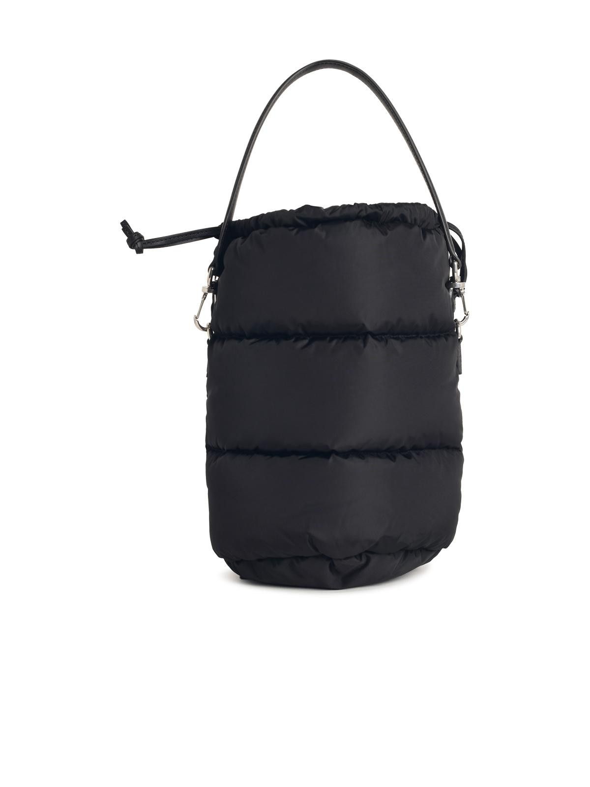 Moncler MONCLER 'Caradoc' Bucket Bag In Black Polyamide Size ONE SIZE - 3 Thumbnail