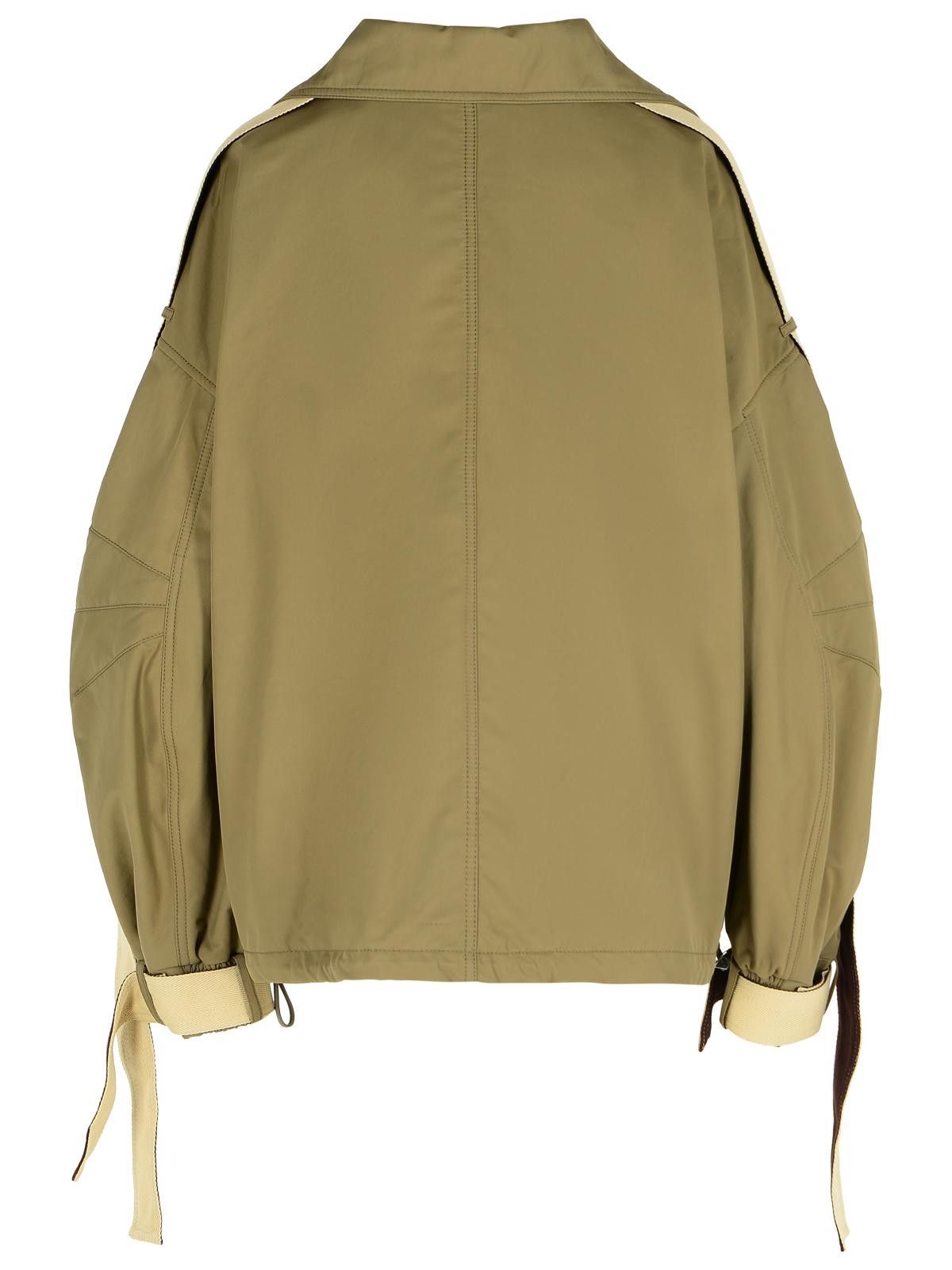 The Attico THE ATTICO Green Cotton Blend Jacket Size S / US 4 / IT 40 - 3 Thumbnail