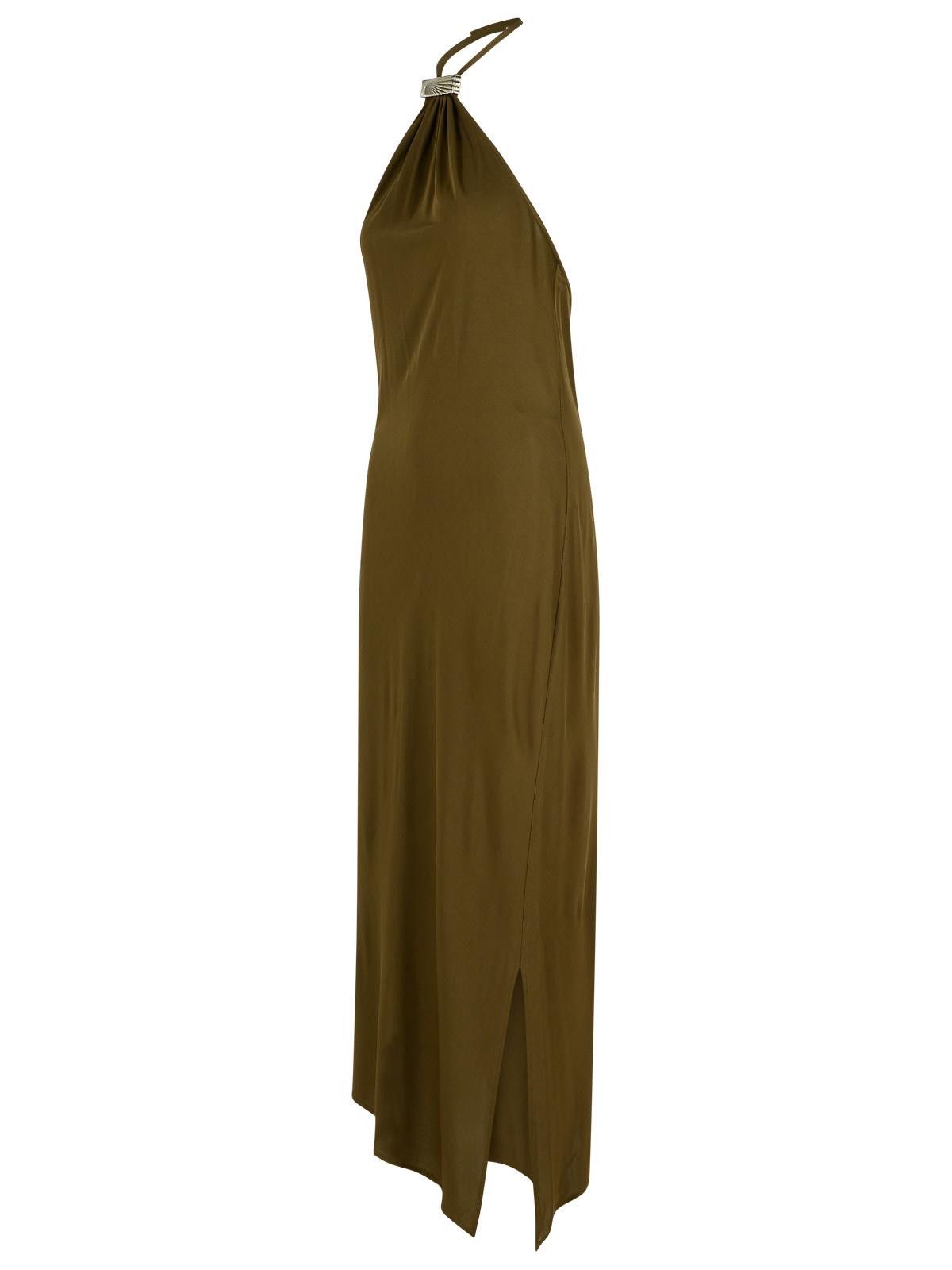 The Attico THE ATTICO Green Viscose Dress Size S / US 4 / IT 40 - 2 Thumbnail
