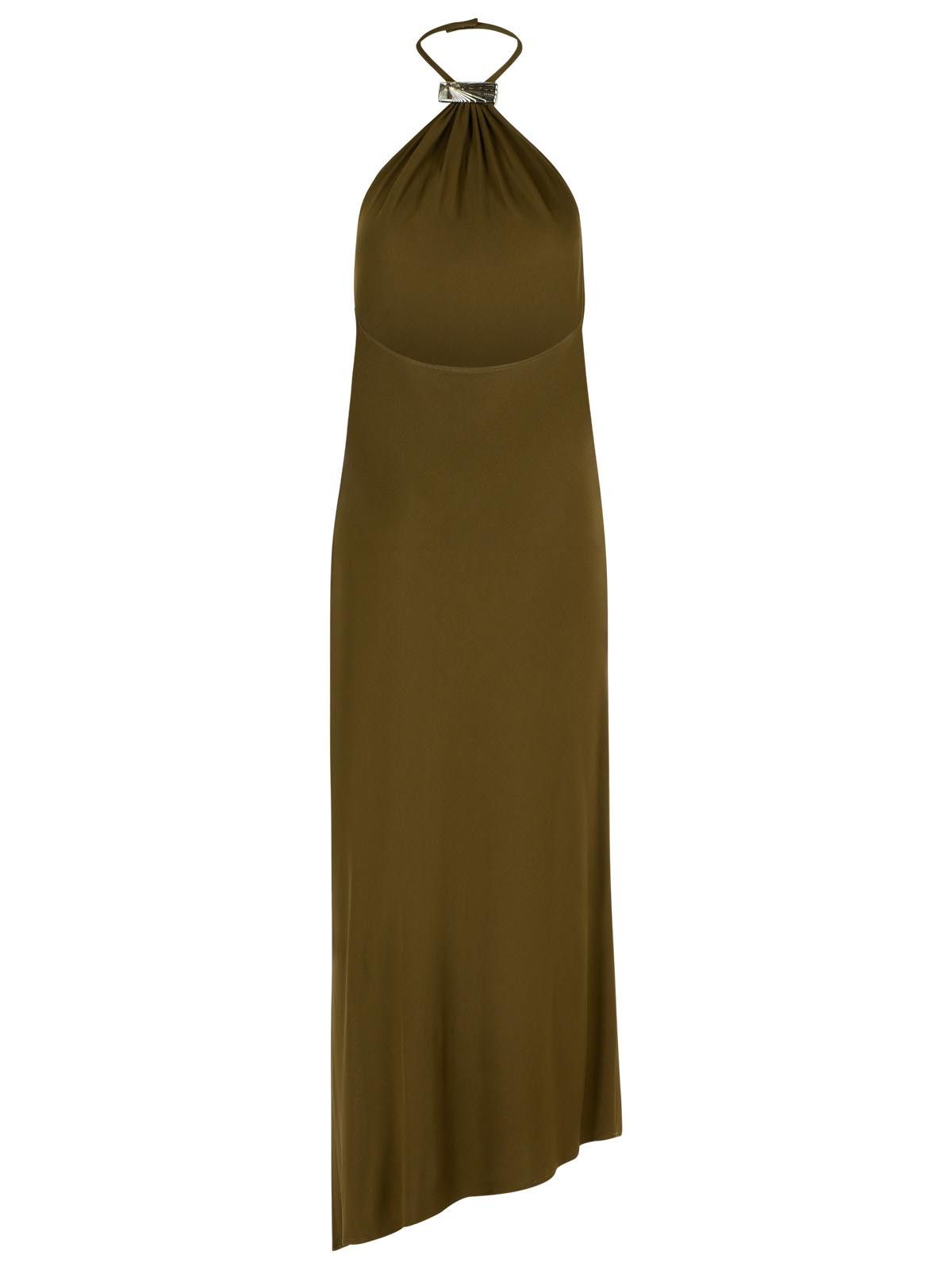 The Attico THE ATTICO Green Viscose Dress Size S / US 4 / IT 40 - 3 Thumbnail