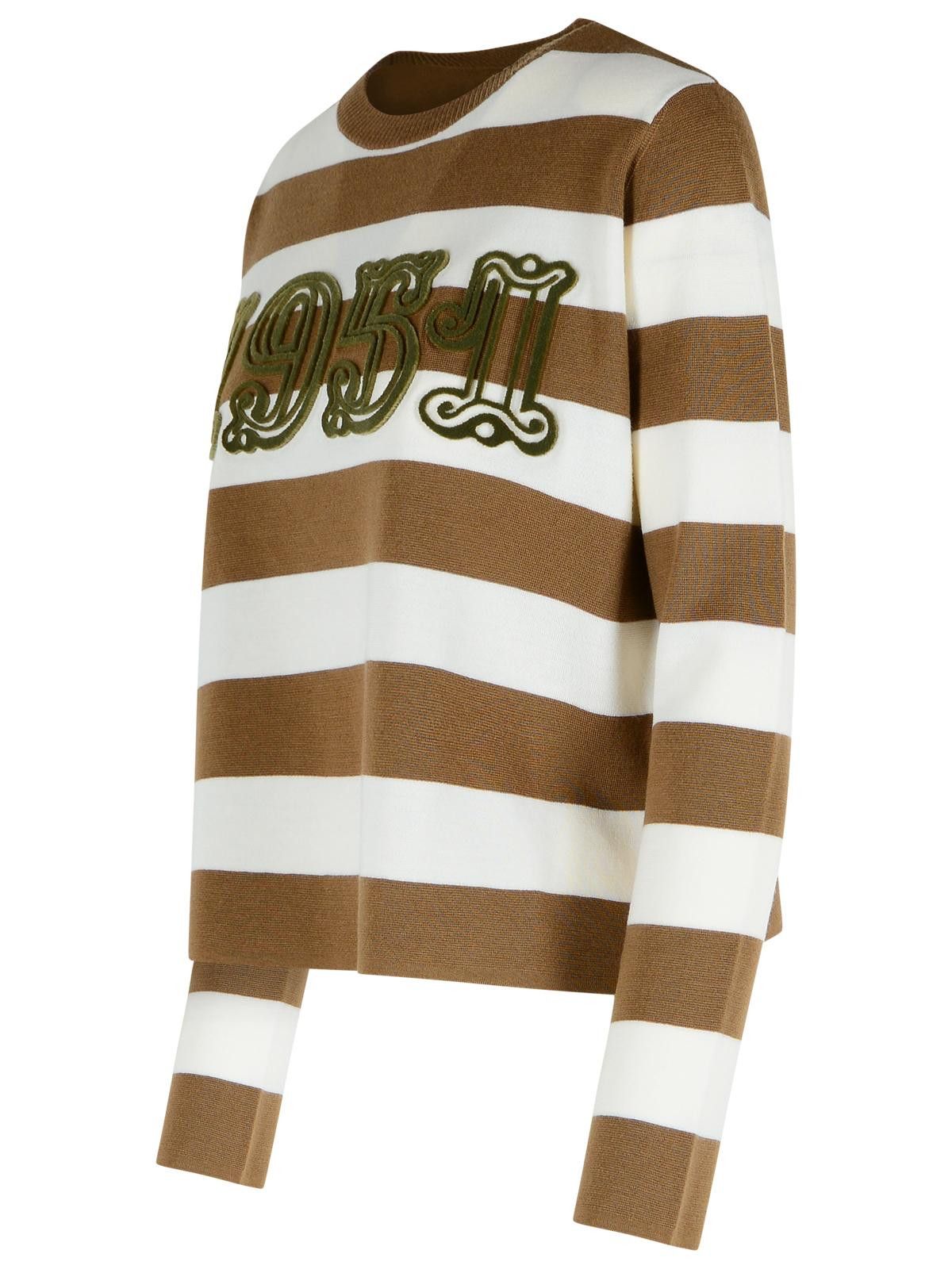 Max Mara MAX MARA 'Viterbo' Virgin Wool Hazelnut Sweater Size M / US 6-8 / IT 42-44 - 2 Thumbnail