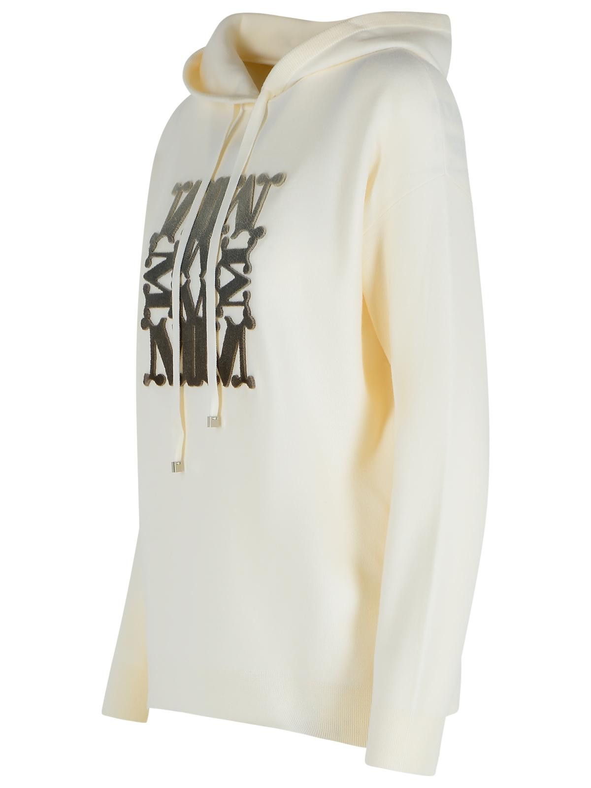 Max Mara MAX MARA 'Taddeo' Cream Virgin Wool Sweater Size XS / US 0-2 / IT 36-38 - 2 Thumbnail