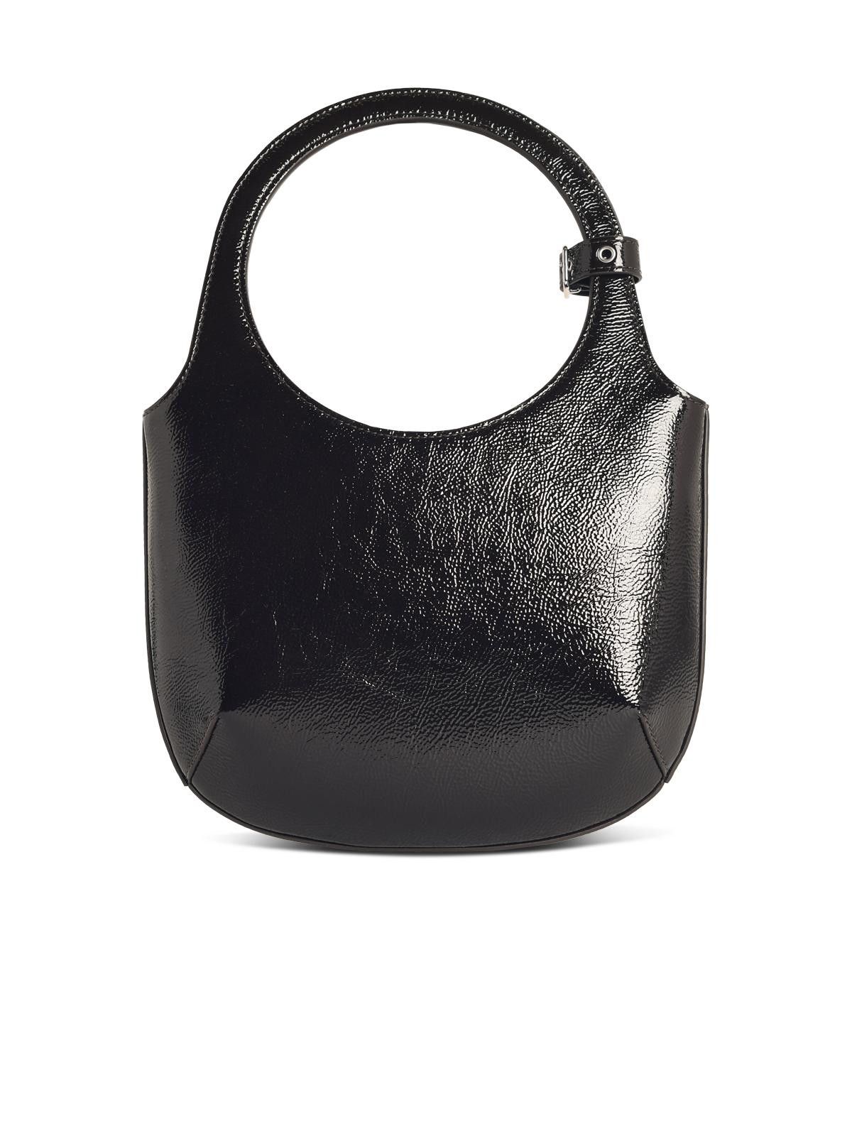 Courreges COURREGES 'Holy Naplack' Black Leather Bag Size ONE SIZE - 3 Thumbnail