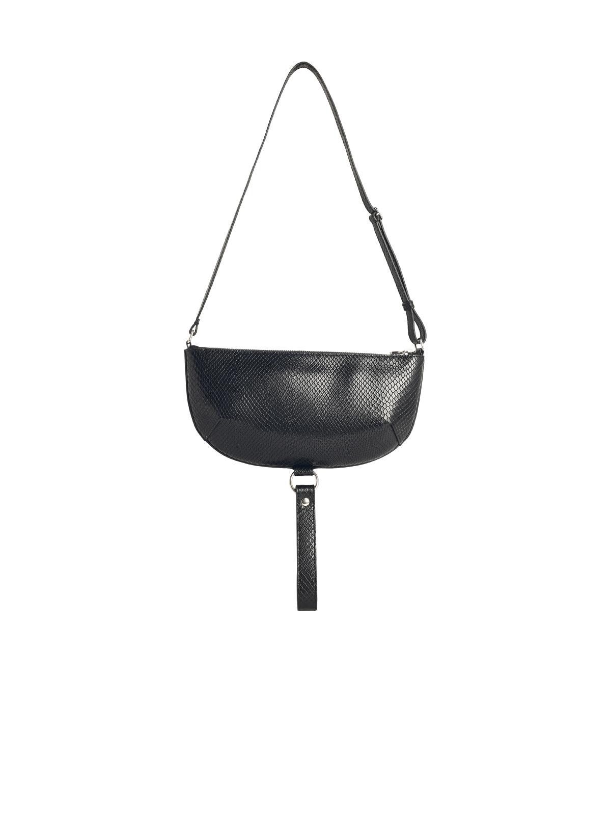 Courreges COURREGES 'Holy Eclipse Viper' Black Leather Bag Size ONE SIZE - 3 Thumbnail