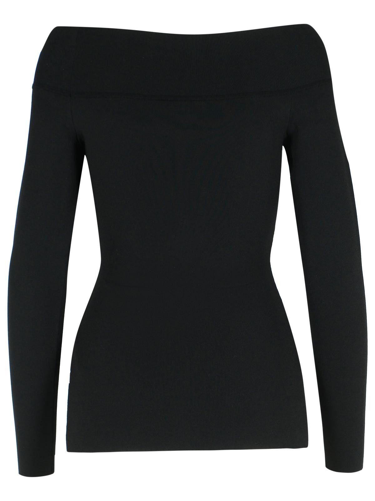Stella McCartney STELLA McCARTNEY Black Viscose Blend Top Size M / US 6-8 / IT 42-44 - 3 Thumbnail